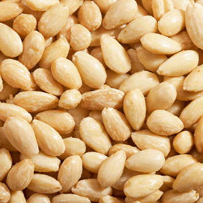 roasted salted blanched almonds